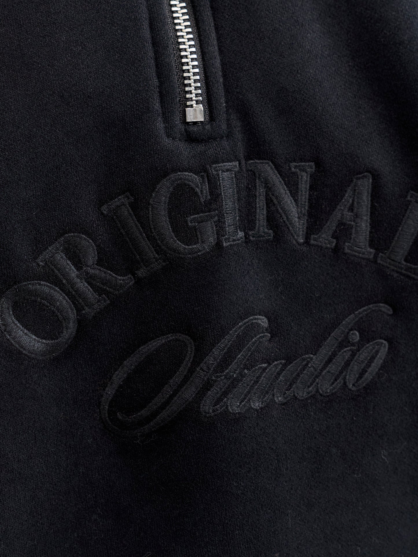 JACK&JONES  JORBLEECKER BRANDING SWEAT HIGH N BF PLS ZWART