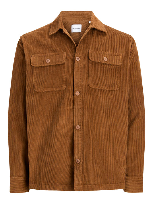 JACK&JONES  JJEREGENT CORD OVERSHIRT LS SN PLS
