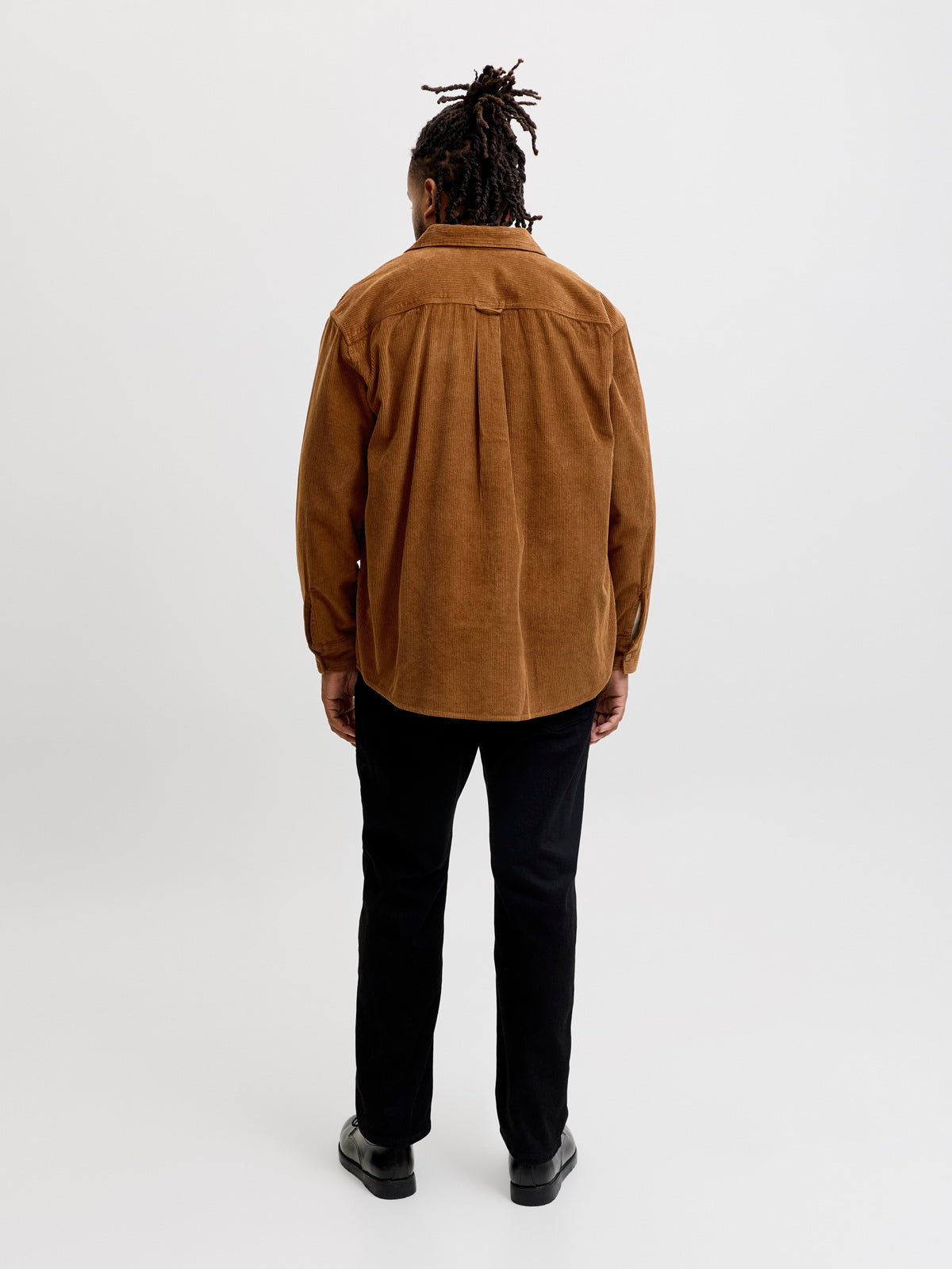 JACK&JONES  JJEREGENT CORD OVERSHIRT LS SN PLS