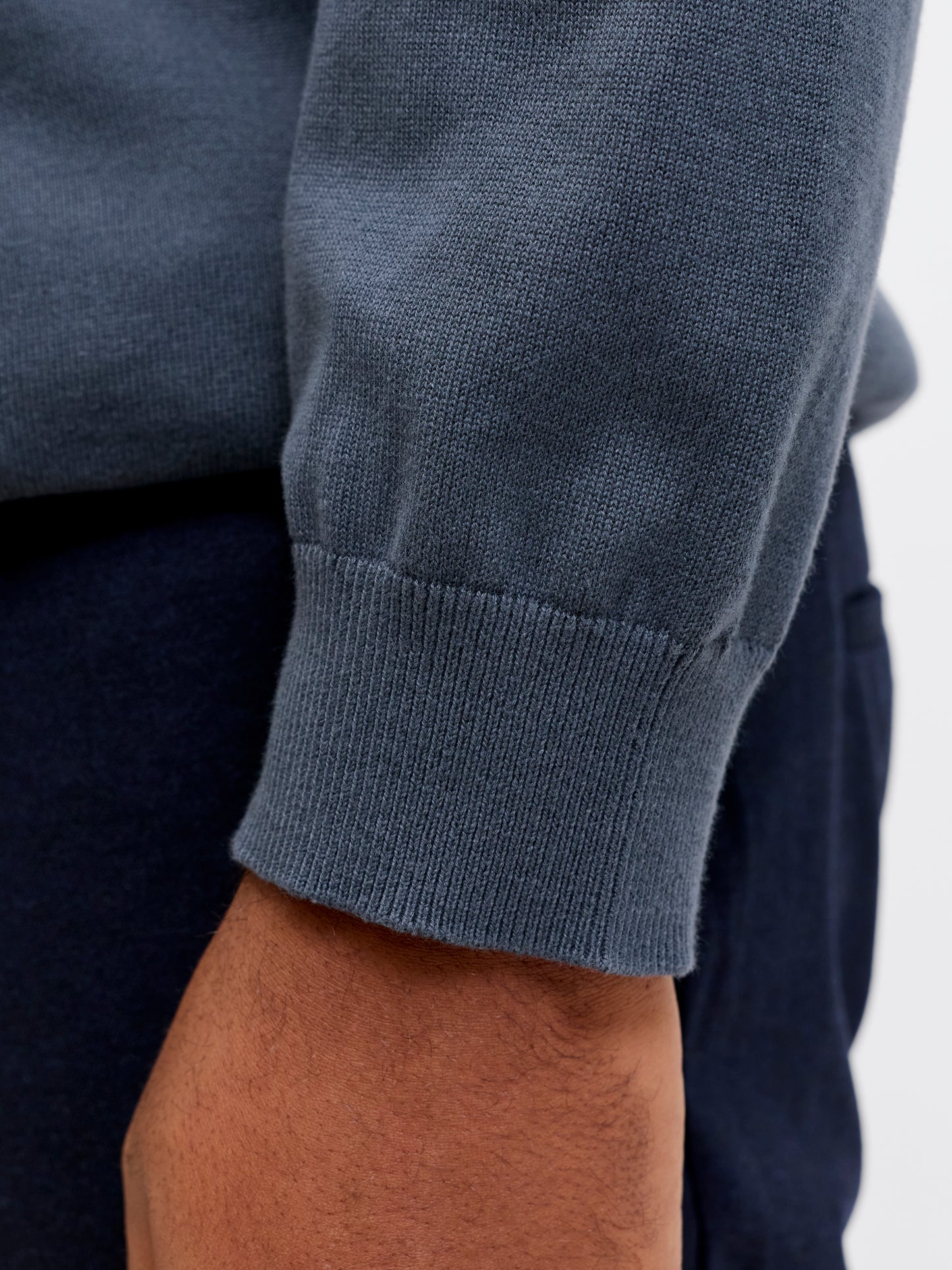 JACK&JONES  JJEBASIC KNIT LS POLO LANGE MOUW SN PLS