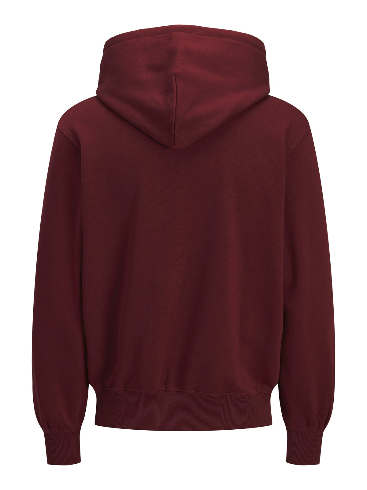 JACK&JONES JORFREDERIKSBERG MONOGRAM SWEAT BORDEAUX ROOD