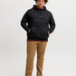 JACK&JONES JORFREDERIKSBERG MONOGRAM SWEAT ZWART