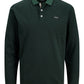 JACK&JONES JPRBLUALVES LS POLO PLS KLEUR PINENEEDLE