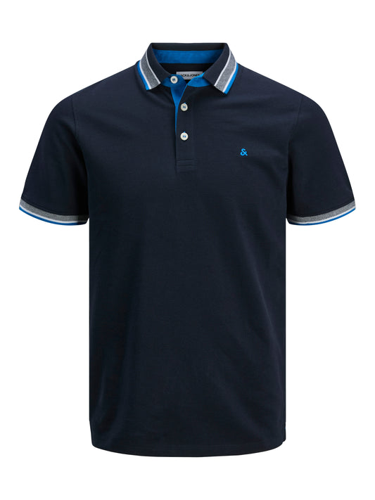 Jack & Jones  JJEPAULOS POLO SS NOOS PLS Sky Captain Blauw