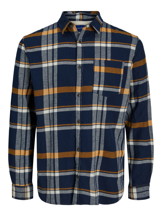 JACK&JONES  JOROWEN CHECK COMFORT SHIRT CBO PLS