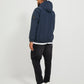 JACK&JONES  JJEBASIC SOFTSHELL HOOD NOOS PLS BLAUW