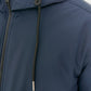 JACK&JONES  JJEBASIC SOFTSHELL HOOD NOOS PLS BLAUW