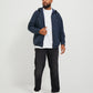 JACK&JONES  JJEBASIC SOFTSHELL HOOD NOOS PLS BLAUW
