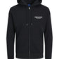 JACK&JONES JORVESTERBRO SWEAT ZIP HOOD NOOS PLS