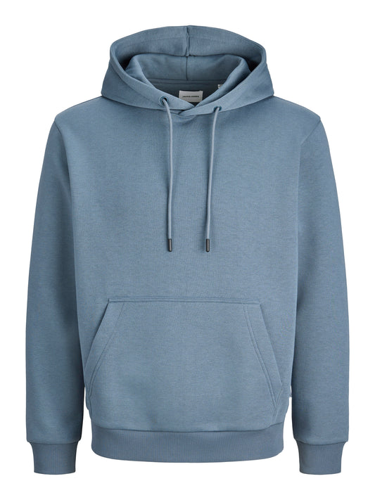 JACK&JONES JJEBRADLEY SWEAT HOOD NOOS PLS BLAUW
