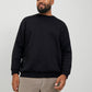 JACK&JONES  JJEBRADLEY SWEAT CREW NOOS PLS ZWART