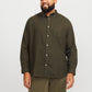 JACK&JONES  JPRBLUNORRIS FLANNEL LS SHIRT BF PLS GROEN
