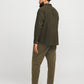 JACK&JONES  JPRBLUNORRIS FLANNEL LS SHIRT BF PLS GROEN