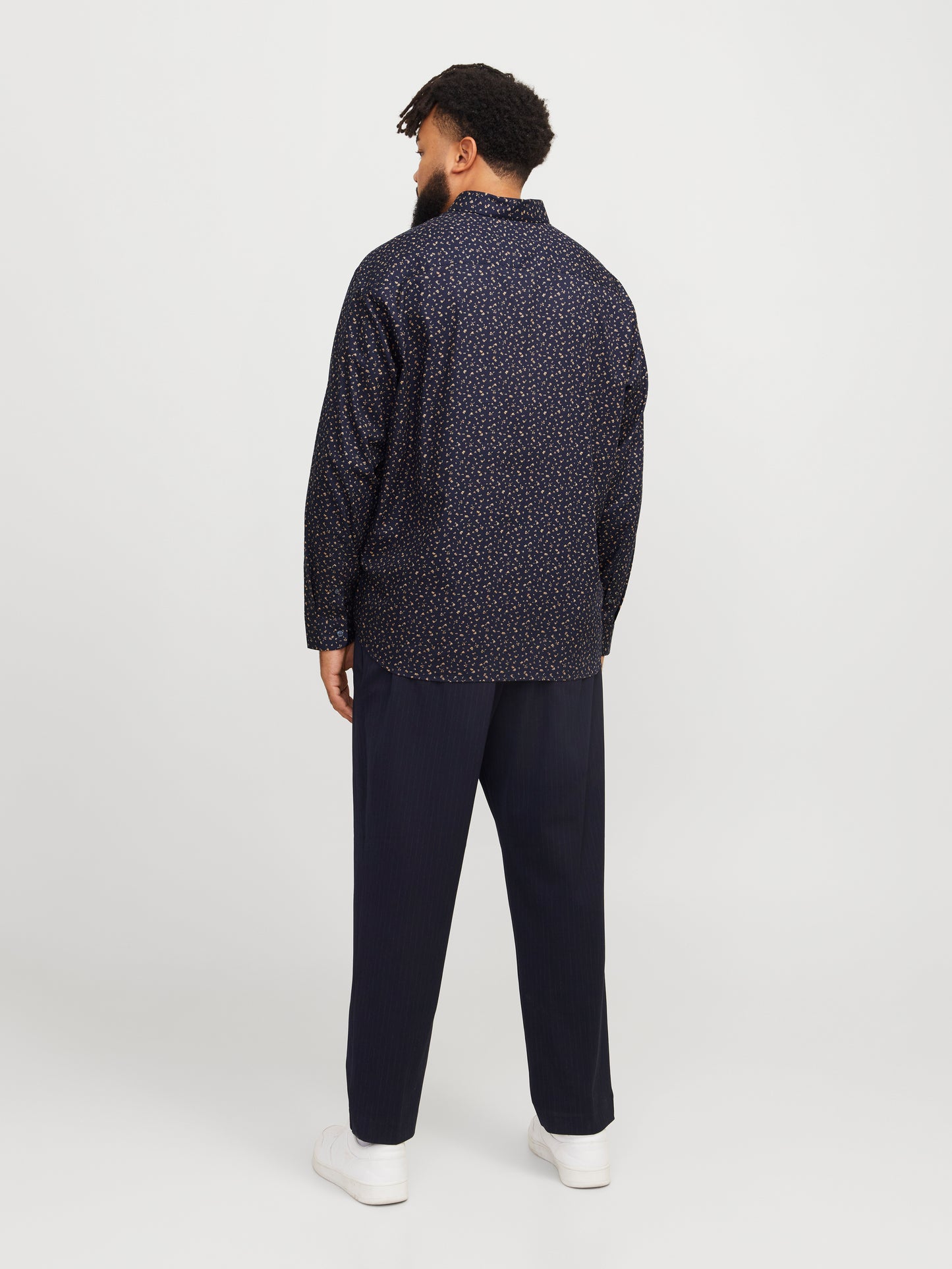 JPRBLALEEDS PRINT STRUCTURE SHIRT PLS