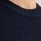 JOREATON KNIT CREW NECK BF PLS BLAUW