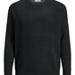 JOREATON KNIT CREW NECK BF PLS ZWART