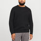 JOREATON KNIT CREW NECK BF PLS ZWART