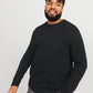 JOREATON KNIT CREW NECK BF PLS ZWART