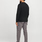 JOREATON KNIT CREW NECK BF PLS ZWART