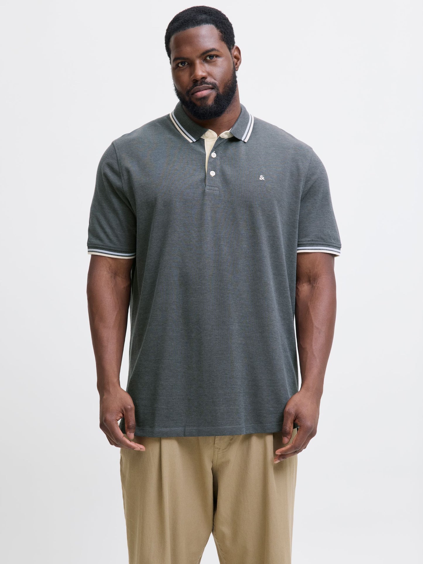 Jack & Jones  JJEPAULOS POLO SS NOOS PLS  Stormy Weather