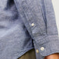 JACK & JONES  JJELINEN BLEND SHIRT BLAUW GROTE MAAT