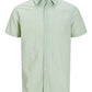 JACK&JONES JJEBREEZE LINEN BLEND SHIRT iceberg green