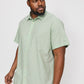 JACK&JONES JJEBREEZE LINEN BLEND SHIRT iceberg green