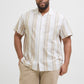 Jack & Jones PLUS JPRCCSUMMER STRIPE RESORT S/S SHIR PLS
