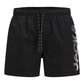 Jack & Jones JPSTMAUI JJSWIM SPLICE LOGO AKM SN PLS Zwart
