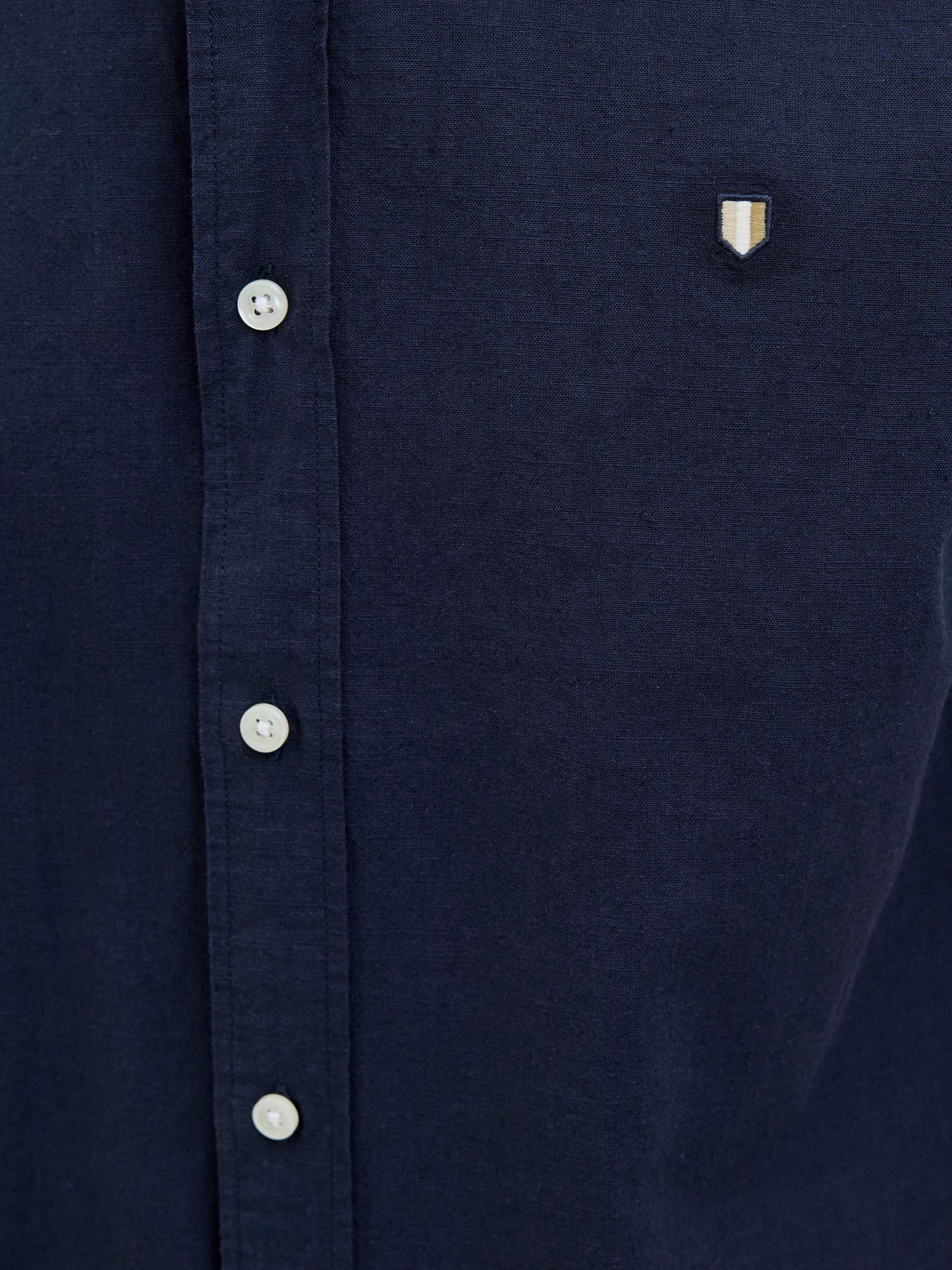 JACK&JONES  JPRBLUSUMMER SHIELD S/S SHIRT BLAUW