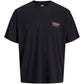 Jack & Jones JORBOTANIQ TEE SS CREW NECK TG PLS zwart