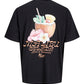 Jack & Jones JORBOTANIQ TEE SS CREW NECK TG PLS zwart