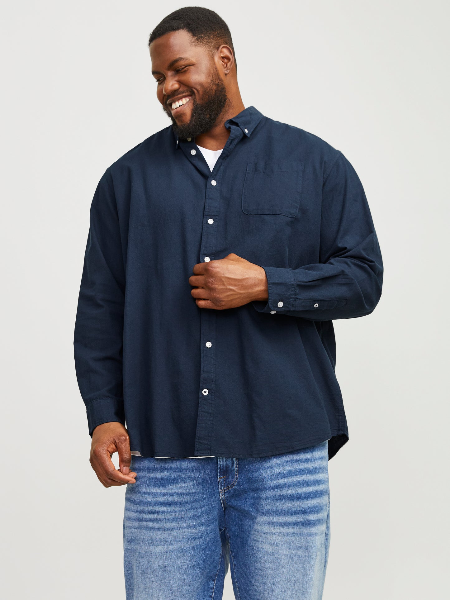 JACK&JONES JJEOXFORD SHIRT L/S