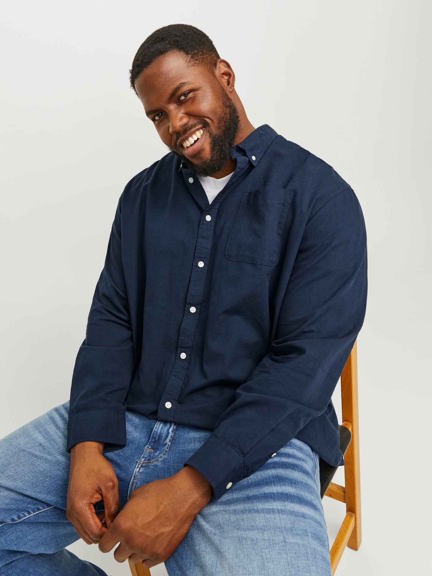 JACK&JONES JJEOXFORD SHIRT L/S