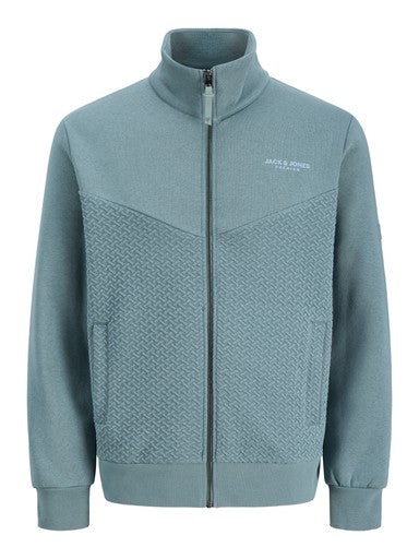 JACK&JONES  JPRBLUFRANKIE SWEAT ZIP HIGH NECK PLS
