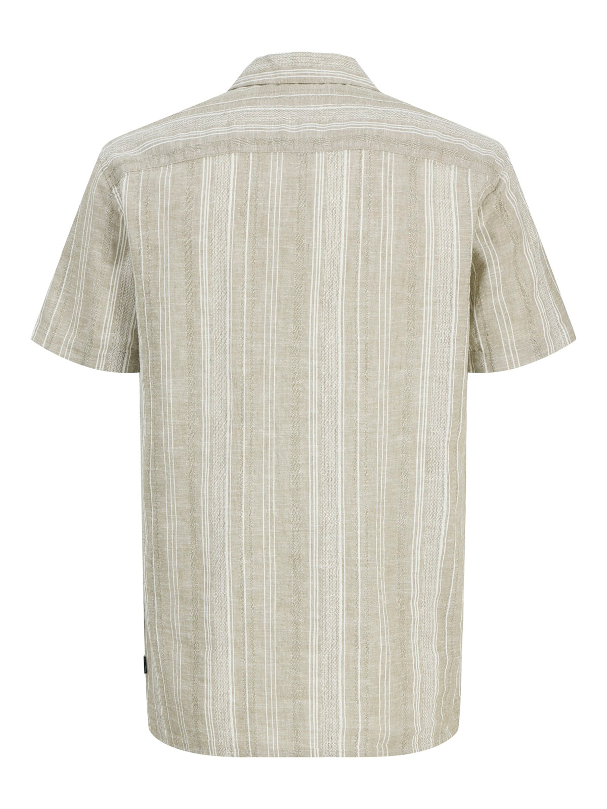 JACK&JONES  JPRBLUSUMMER LINEN BLEND DOBBY S/S S PLS