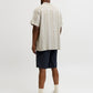 JACK&JONES  JPRBLUSUMMER LINEN BLEND DOBBY S/S S PLS