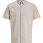 JACK&JONES PLUS JJEBREEZE LINEN BLEND SHIRT SS SN PLS KLEUR STRING