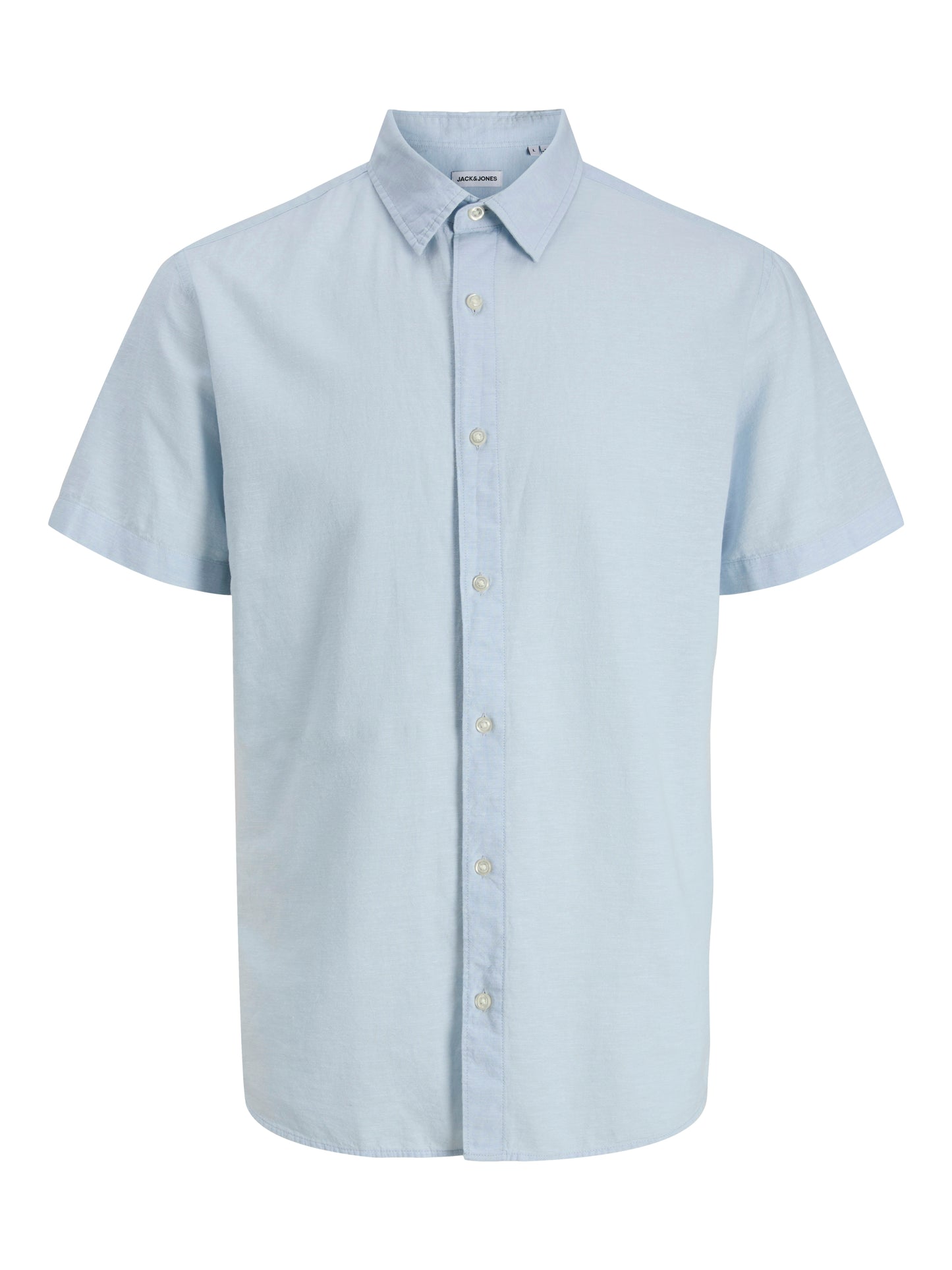 Jack & Jones PLUS JJEBREEZE LINEN BLEND SHIRT SS SN PLS