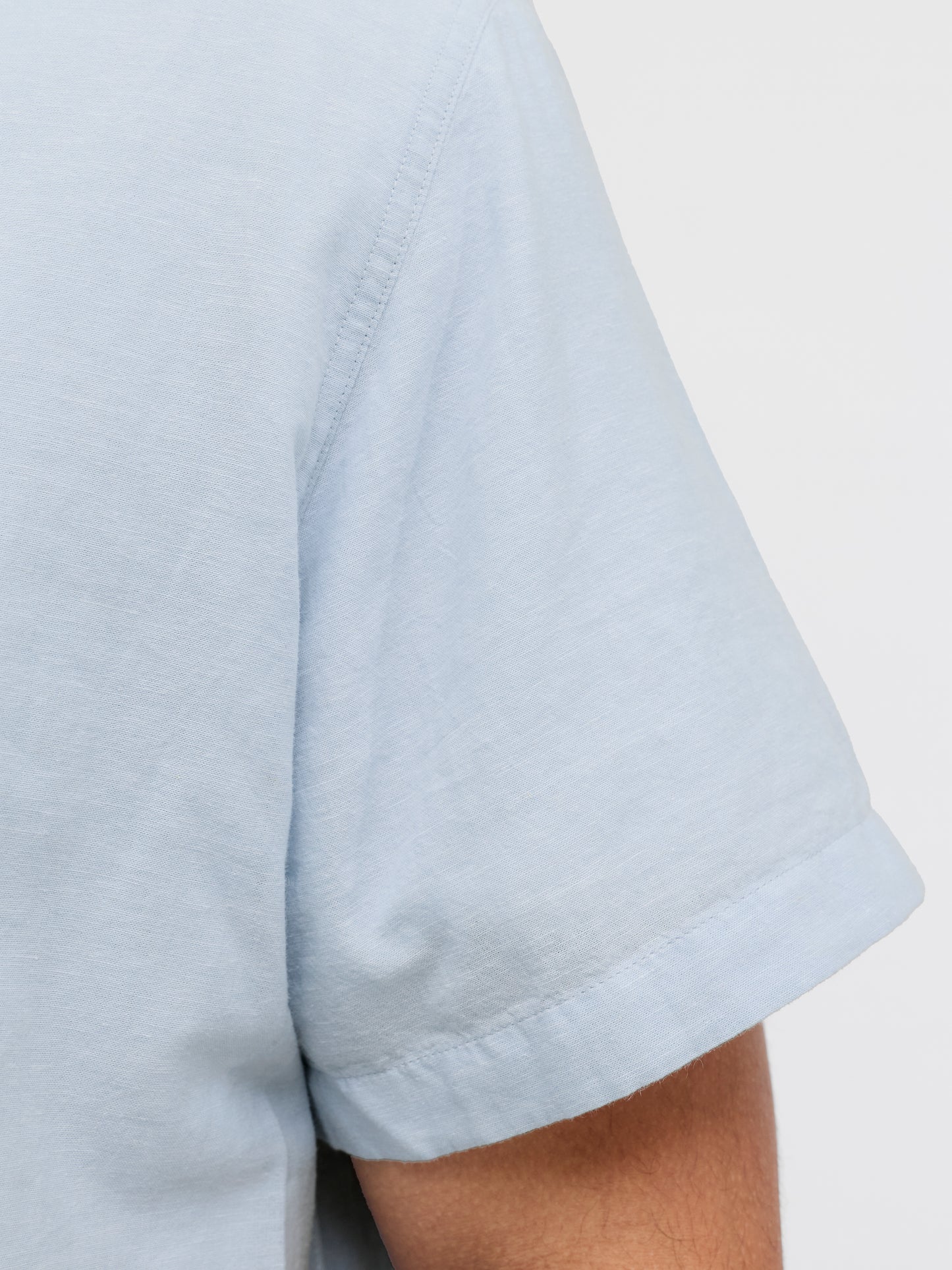 Jack & Jones PLUS JJEBREEZE LINEN BLEND SHIRT SS SN PLS