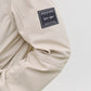 JACK&JONES  JJEPARKER SOFTSHELL COLLAR BOMBER SN PLS WIT/BEIGE
