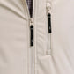 JACK&JONES  JJEPARKER SOFTSHELL COLLAR BOMBER SN PLS WIT/BEIGE