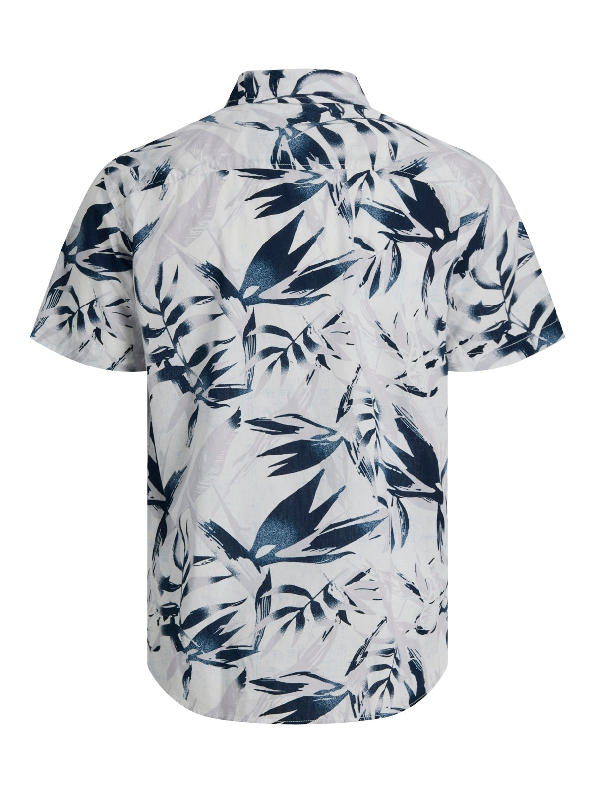 JACK&JONES  JJHONOLULU AOP SHIRT SS PLS CLOUD DANCER