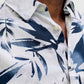 JACK&JONES  JJHONOLULU AOP SHIRT SS PLS CLOUD DANCER