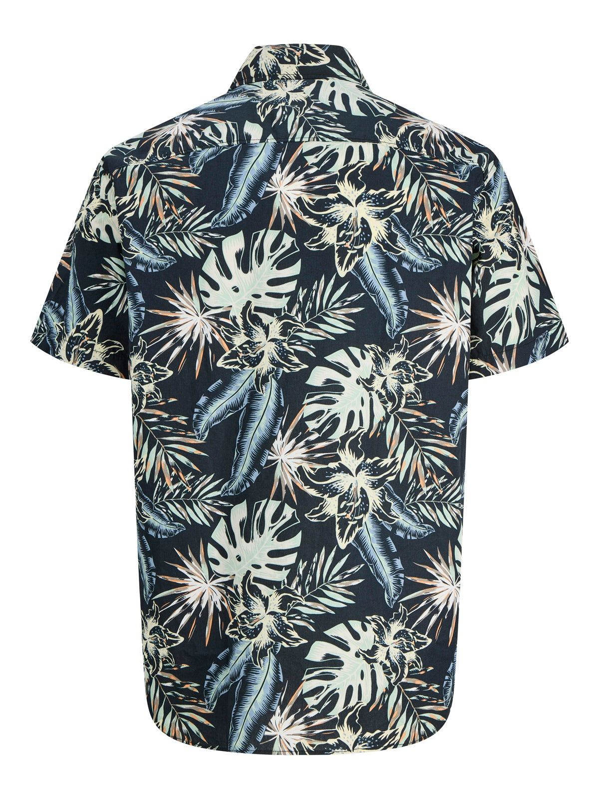 JACK&JONES  JJHONOLULU AOP TEE SS CREW NECK PLS