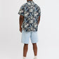 JACK&JONES  JJHONOLULU AOP TEE SS CREW NECK PLS