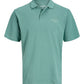 JACK&JONES JJCOLLEGE LOGO POLO SS PLS MINERAL BLUE