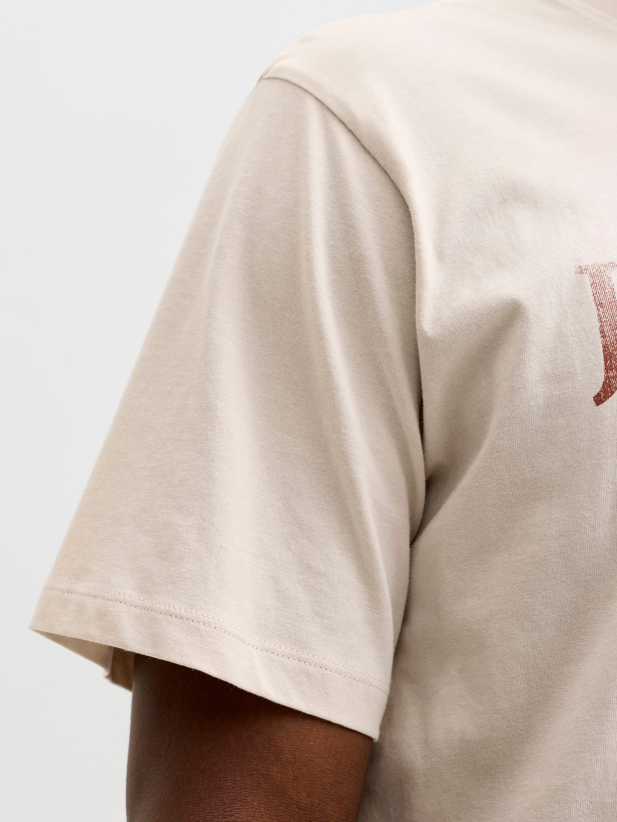 JACK&JONES  JJDEVIN DAYTONA PRINT TEE SS CN PLS