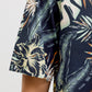 JACK&JONES  JJHONOLULU AOP TEE SS CREW NECK PLS NAVY BLAZER