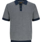 JACK&JONES  JPRBLUKINGSLEY KNIT POLO SS PLS  SKY CAPTAIN